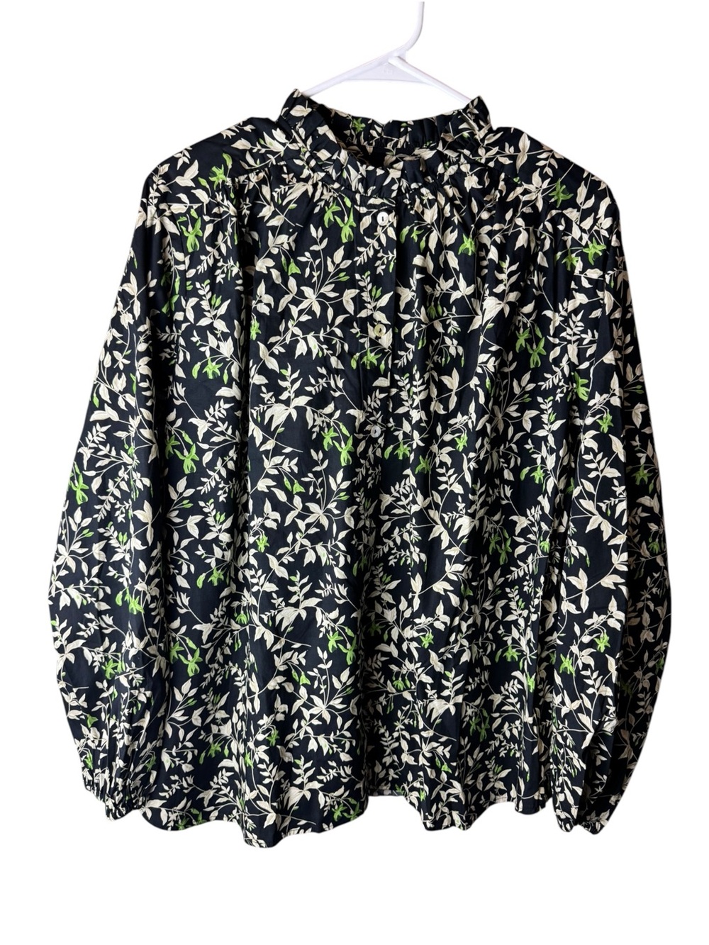 NWT Tuckernuck Verdant Iris Avalon Blouse XXL